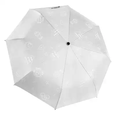 Automatic umbrella female dual-purpose folding hipster parasol anti-UV rain s umbrella students