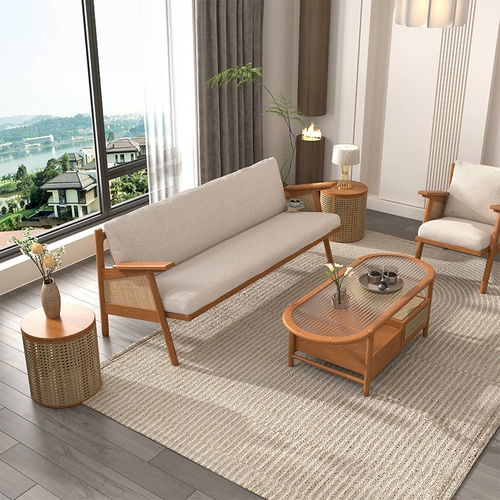 Комбинированная диван ротан