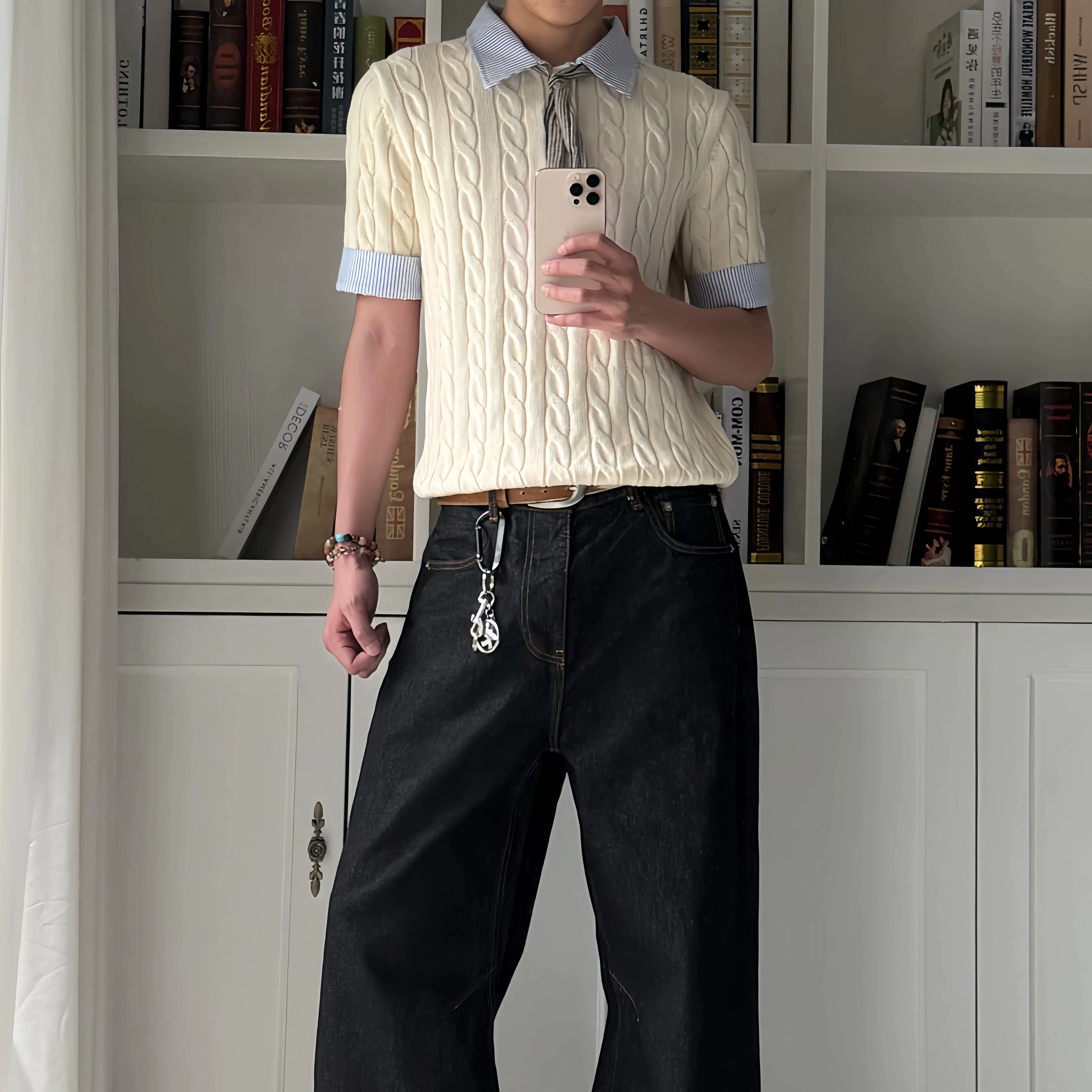 Xanvas Set, knitted shirt, T-shirt