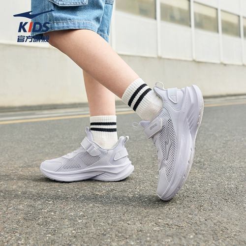 Летняя спортивная обувь для мальчиков, белая детская белая обувь