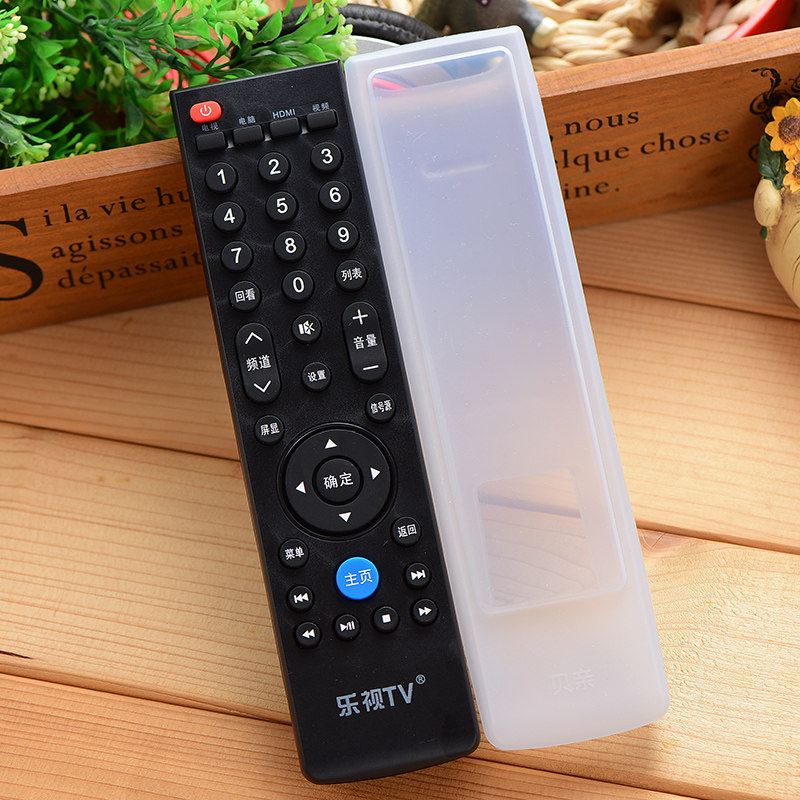 LE LETV Super TV remote control 39 key silicone protective sheath Leoptic remote control sleeve dust-proof and waterproof transparent cover
