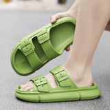 Детские нескользящие тапочки для мальчиков, туфли, летние слайдеры, подходит для подростков, семейный стиль