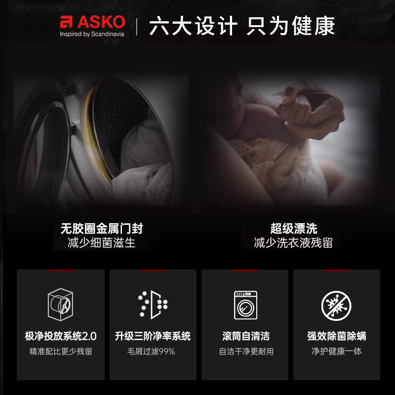 Стирально-сушильный комплект ASKO Aurora 2.0 (9+9кг)