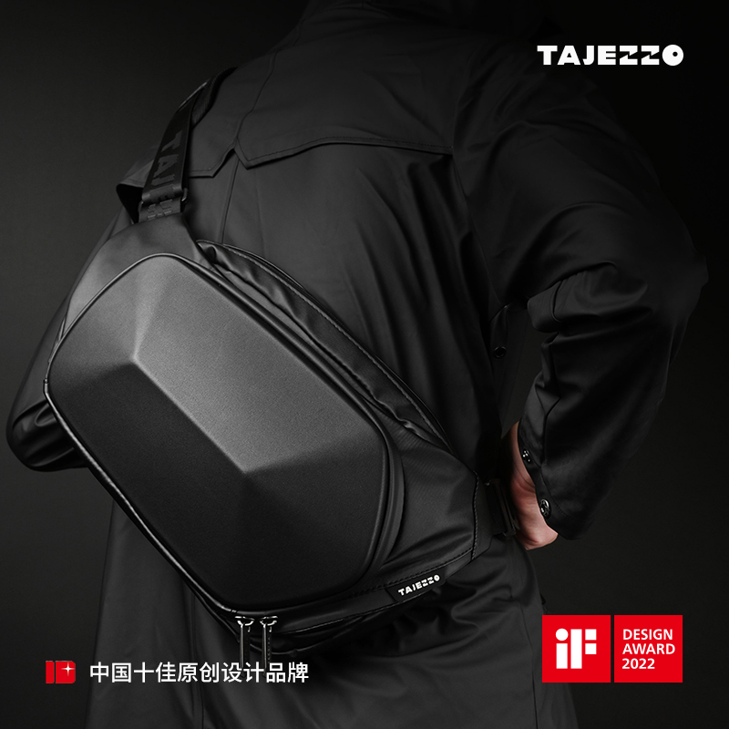 TAJEZZO Pathfinder P11 Trend Messenger Shoulder Bag Motorcycle Riding Backpack Functional Armor Camera Bag