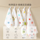 Saliva baby gauze towel face wash pure cotton super soft newborn children's cotton gauze towel baby class ຜ້າເຊັດສີ່ຫຼ່ຽມນ້ອຍ