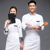 Белый лонгслив, фартук