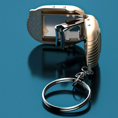 Портативные маленькие маникюрные кусачки для ногтей, маленький брелок, Германия