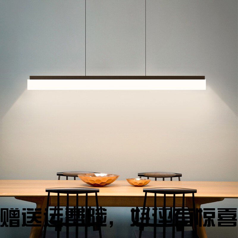 Dining room lamp led strip lamp modern minimalist Nordic minimalist bar Light Extravagant Designer Creative Office Chandeliers
