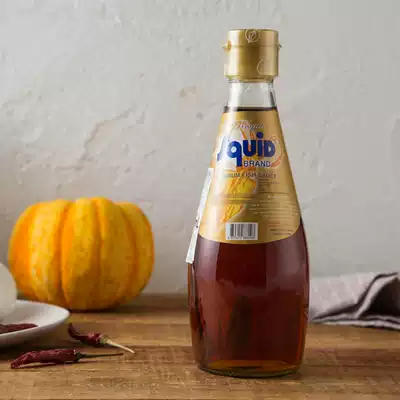 Thai imported Royal squid standard sweet fish sauce 300ml * 1 Dew taste Thai fish soy sauce seasoning Stir-fried noodles