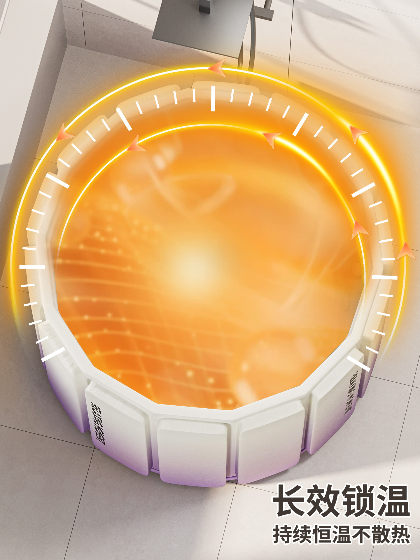 Folding Bath Tub 2025 New Model Bath Tub for Home Use, Large Size, Thickened, Full-Body Sit-On Bath Tub, Bathing Essential