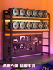 E-Sports Style Desktop Storage Rack, Desk Bookshelf, Computer Desk Storage Rack, Home Perforated Board Iron Storage Rack