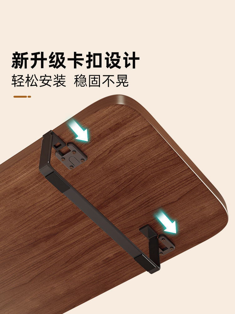 Computer Riser, Solid Wood Snap-On Monitor Screen Base Bracket, Laptop Stand, Desktop Transformation Tool