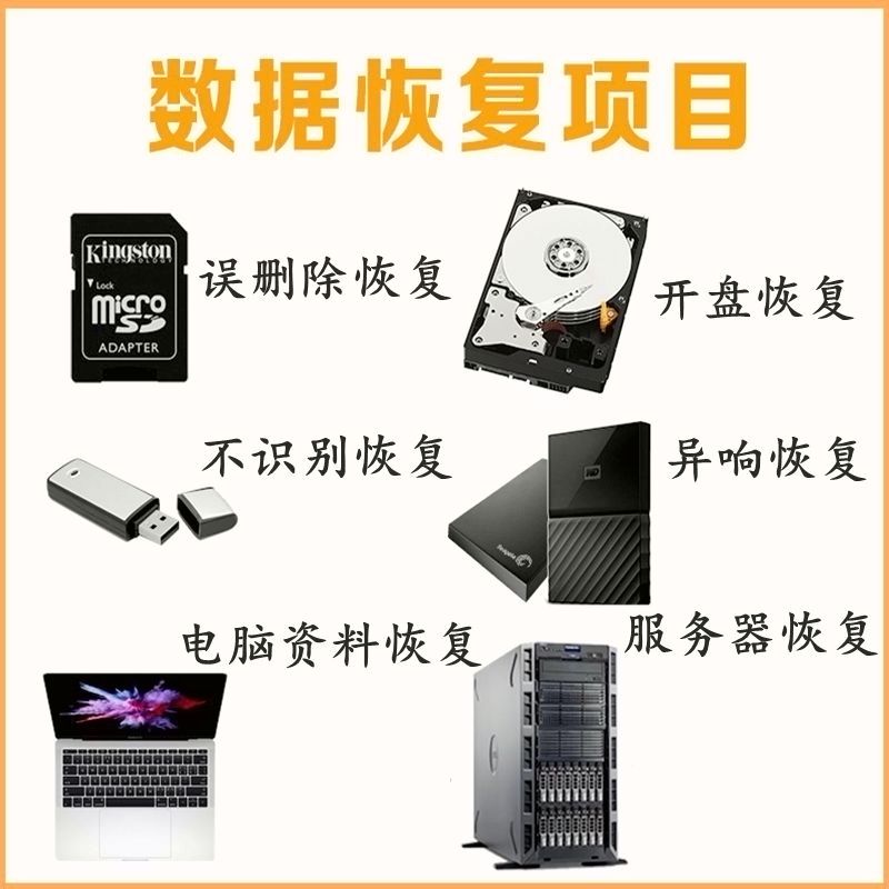 Computer portable hard disk opening data recovery Solid state repair USB data server database file repair