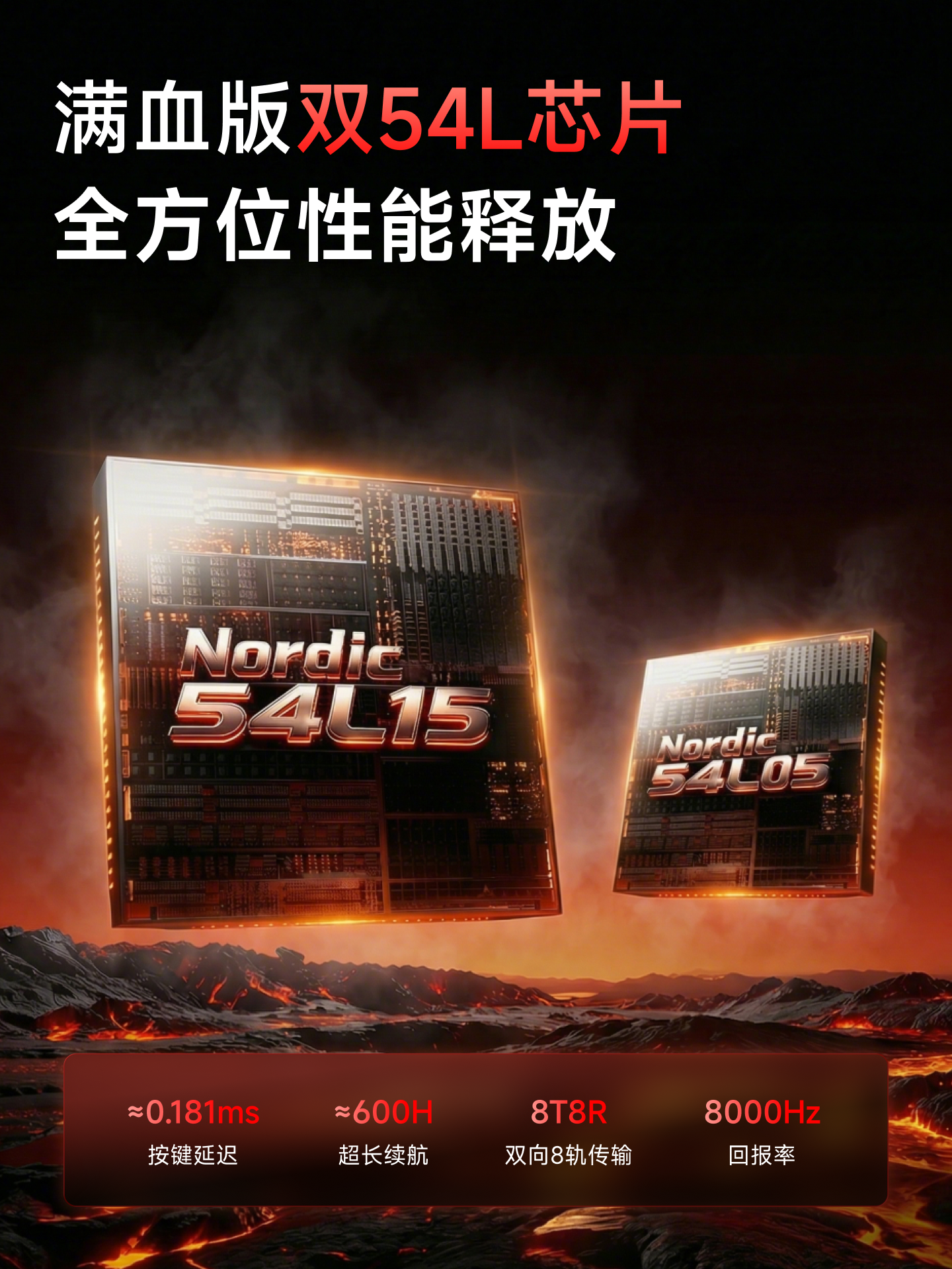 Forerunner S9V2 Wireless Mouse Gaming Bluetooth Three-Mode Lightweight Computer Office Mouse for Large Hands