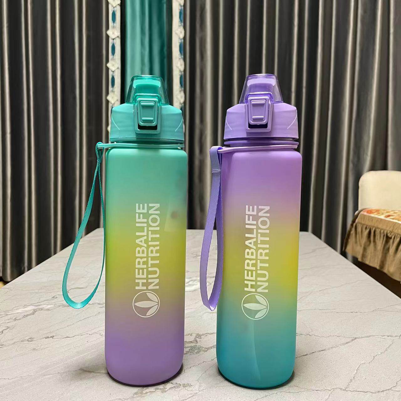 Высококачественная бутылка для воды со шкалой, портативный чайник, коллекция 2022 