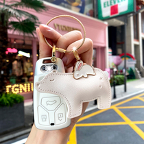 Applicable Audi A4L key cover new Q5l a6l a6l Q3 Q2L Q2L key bag A5 buckle q7q8a7a8 shell woman