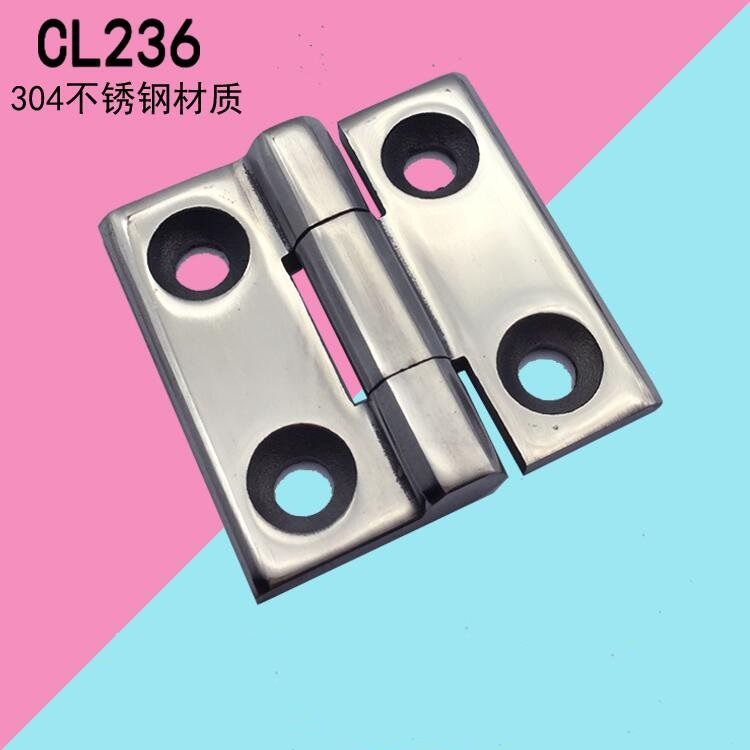 304 stainless steel CL218 heavy industrial hinge CL236-1-2-3 distribution box cabinet hinge 40 50 60mm