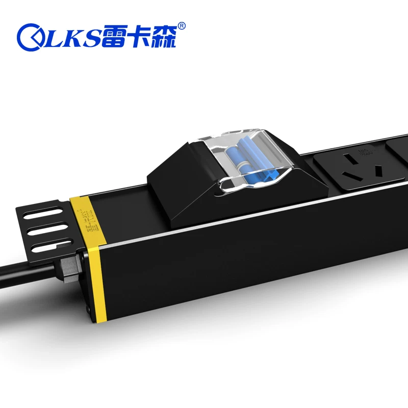 雷卡森 SP5071 PDU кабинет розетка 7-бит 16A национальный стандарт отверстие силовая установка воздушный выключатель защита промышленность 19-дюйм 16A высокомощная plug-in board заводские прямые продажи объем