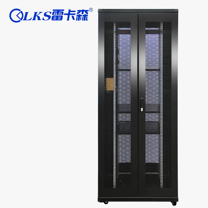 Шкаф K5-8042 шкаф для сервера 2м, ширина 800, глубина 1000, высота 2050, дверь сзади дверца двойного открывания, стойка кабинета, производитель Прямые продажи
