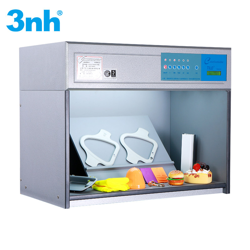 T60 (5)color light box D65 international standard light source CWF printing and dyeing Textile plastic electroplating oxidation jump light detection