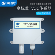 TVOC sensor formaldehyde detection particle concentration gas ambient air quality LCD screen shutter box