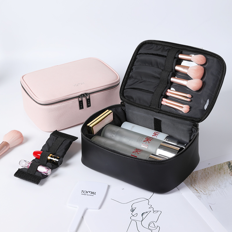 Travel makeup bag female portable capacity can release milk advanced sense of convenient network red and body cosmetic package
