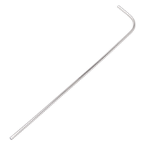 Guiyintang 999 sterling silver water pipe barrel household silver pipe pumping pipe water inlet pipe tea tray water pipe tea set accessories