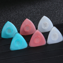 Zhongguan pick Liuqin pick professional non-slip nylon pick Dai Ruan small soft triangle pick professional performance