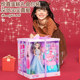 2024 ໃໝ່ Tongleba Elsa Princess Toy Girl Dress Up Simulation Elsa Doll Set ຂອງຂວັນວັນເກີດ