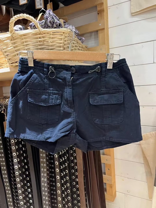 Brandy Girl New American Hot Girl Style Bm Work Shorts Women's Elastic Waist Pocket Sports Shorts