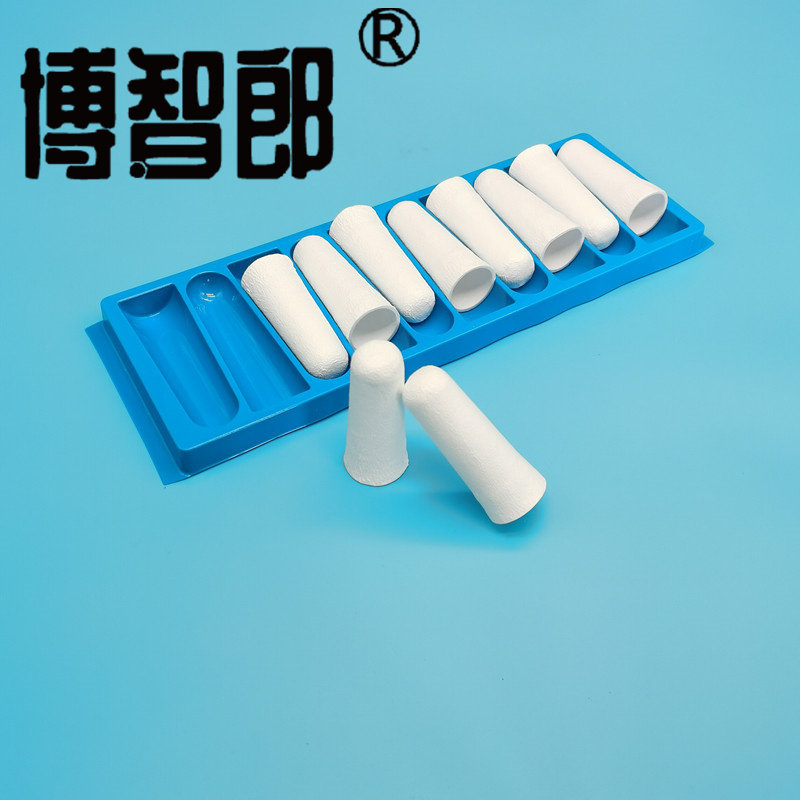 超细玻璃纤维无胶滤筒3#28*70MM 烟尘烟气采样 玻璃纤维滤筒 10个/盒 28*71mm 3# 滤筒 玻纤滤筒 玻纤 烟尘