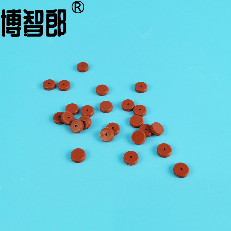 Replace the Warianin sample pad 9 5mm Beijing pedalling Thermal Resolution 9mm Resolution pipe gasket red low loss in-sample isolation cushion pre-perforated heat resolution in-sample pad-Ta