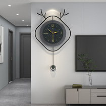 Light Extravagant Art Clock Wsing Clock Home Room Атмосфера High-end Minima Modern Home Ресторан Украшают Творческие Часы