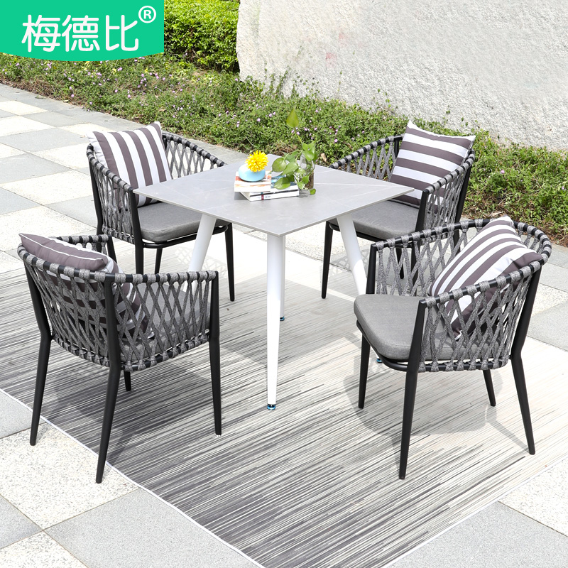 Medby Balcony Desk and Chair Wine chair three pieces outdoor tables and chairs combined designer desk and chair