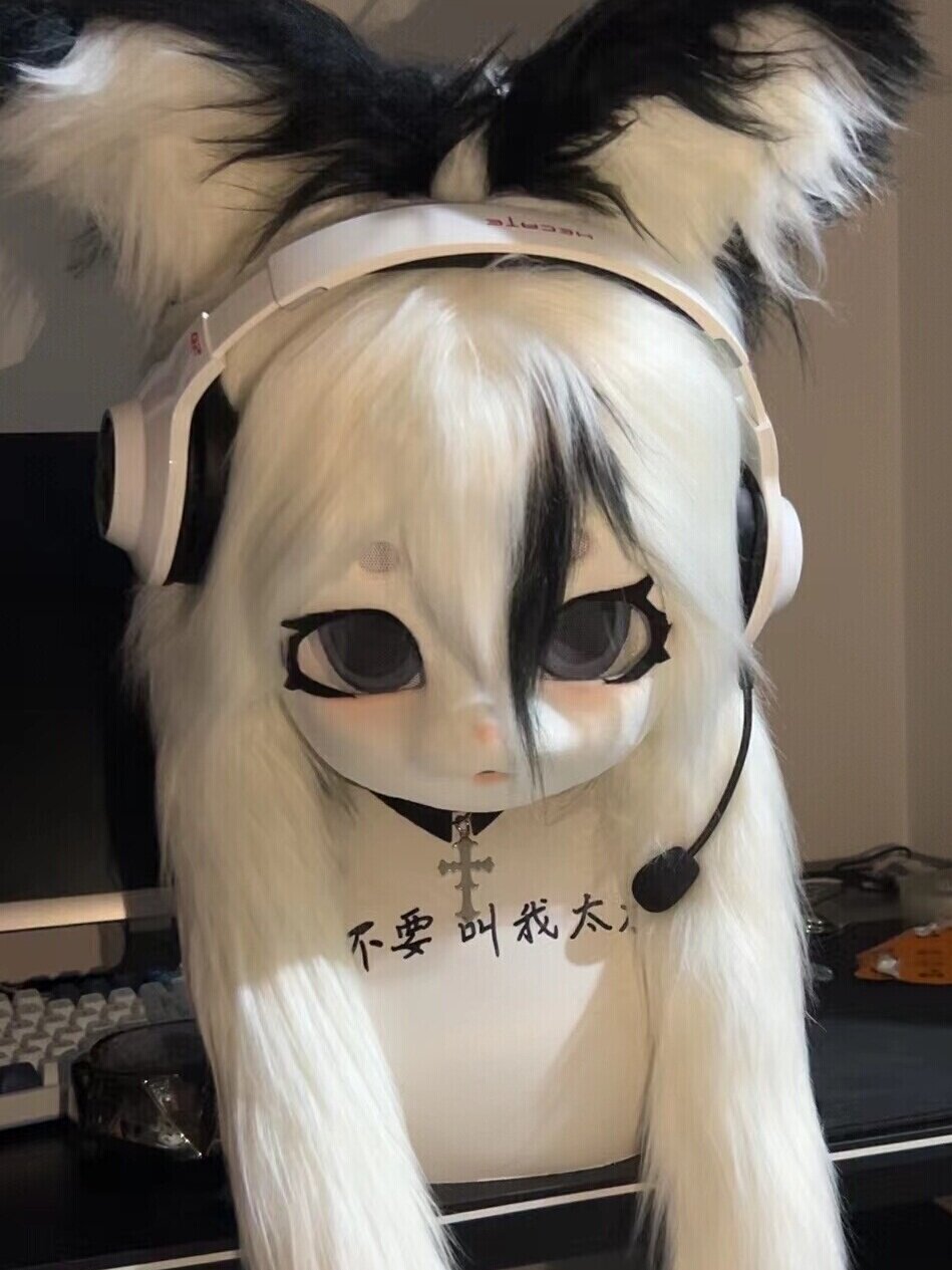 furry福瑞/兽装 k系兽头成品 可爱性格男女兽装少年拟兽全套 包邮现货掉落福瑞