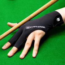 Professional billiards gloves thin three-finger breathable professional full-finger anti-slip fingerless billiards gloves for men and women