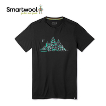 Smartwool Outdoor Sports T-Shirt Men 150 Series Comfort Sweat Absorbing Merino Wool Short Sleeves 0368 0797