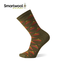 Smartwool Elite lightweight mid-tube socks Hike diamond pattern sport running socks wool socks casual 4065