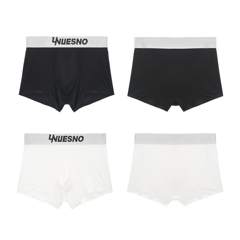 【 Cool and Antibacterial 】Unvesno(UN) 80 pairs of Austrian Lammodal Traceless Mulberry Silk Quick-drying Underpants