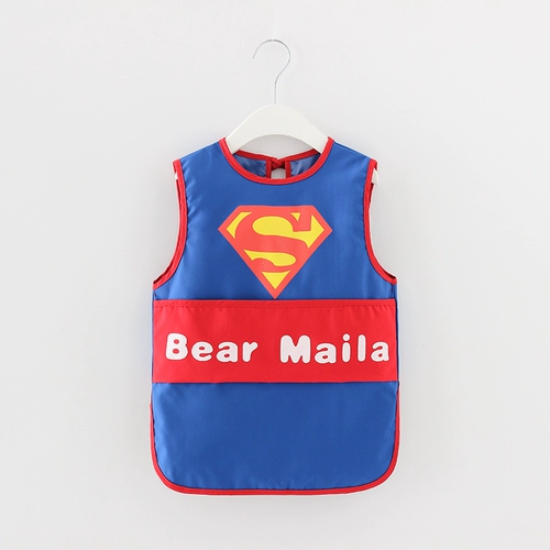 Детский тонкий нагрудник, водонепроницаемый слюнявчик для мальчиков, с карманом, анти-грязь