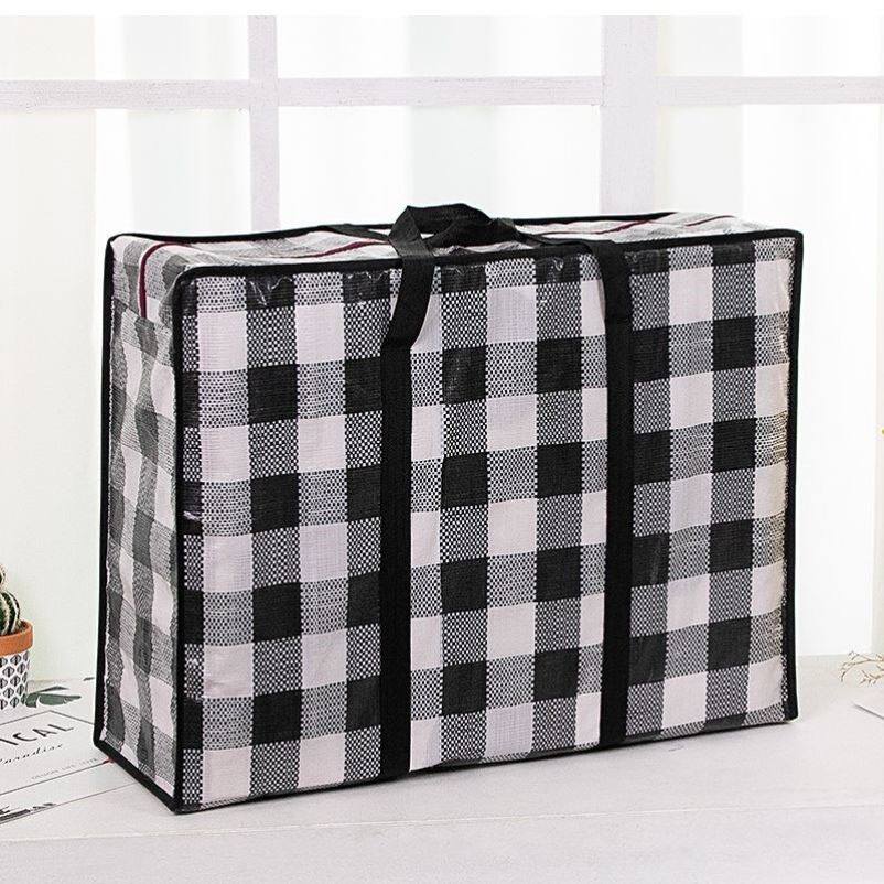 Oversized woven bag moving bag thickened Oxford luggage bag bag waterproof storage bag snakeskin bag moving bag