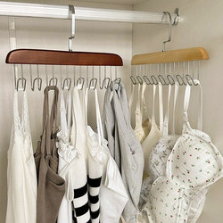underwear storage artifact hanging bra camisole solid wood hanger home bra panties stockings organizer hanger
