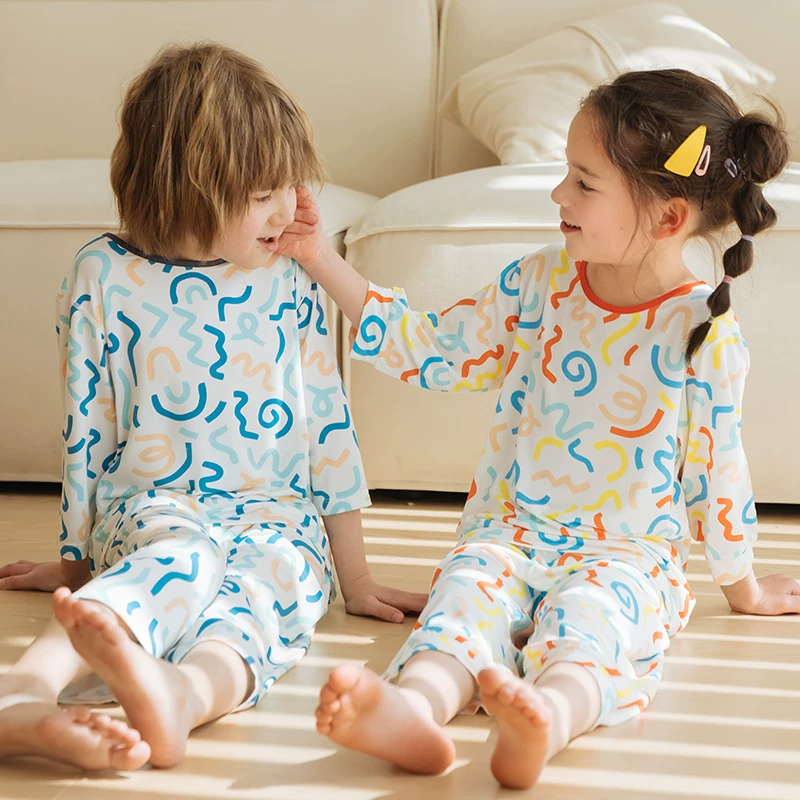 Summer thin children's pijama for boys