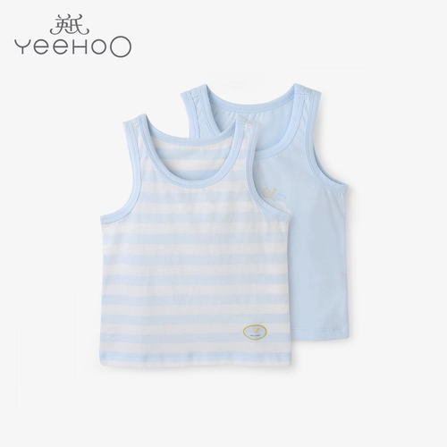 Хлопковый детский комбинезон для новорожденных подходит для мужчин и женщин, жилет для девочек, 2 шт