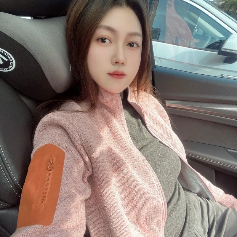 【Xiangwu】25Ss Spring 19 Color Fleece Jacket! Outdoor Sports Moisture-Wicking and Sweat-Wicking Unisex Stand-Up Collar Hooded Sweatshirt