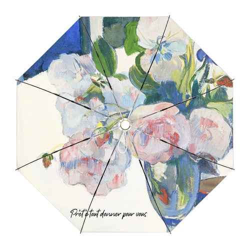 知伞 Портативный двухэтажный маленький автоматический зонтик, защита от солнца, полностью автоматический