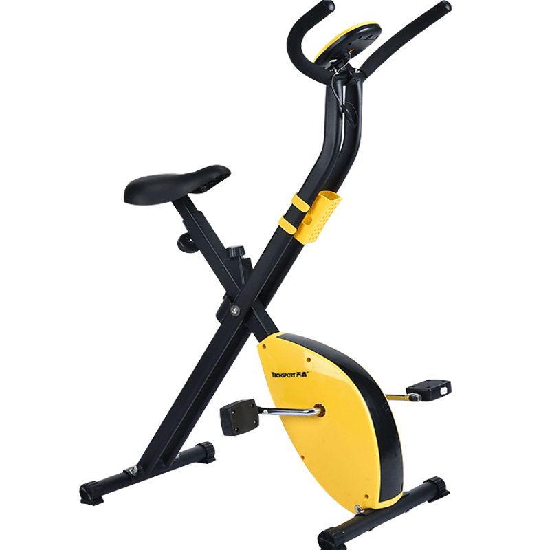 American style spinning bicycle for ultra-quiet home use