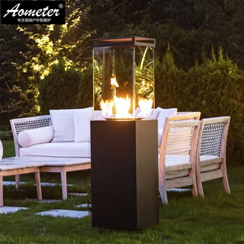 Outdoor Gas Heater Liquefied Gas Heater Outdoor Fire Stove Hotel Villa Courtyard Bed and Breakfast Real Fire Fireplace