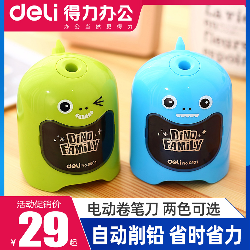 Able Students Sharpened Pencil Sharpeners Pencil Sharpeners Pencil Knife Cute Dinosaur Styling Electric Pencil Sharpeners Children Multifunction Planing Pencil Sharpened Pencil Knife Learning Stationery Small Portable
