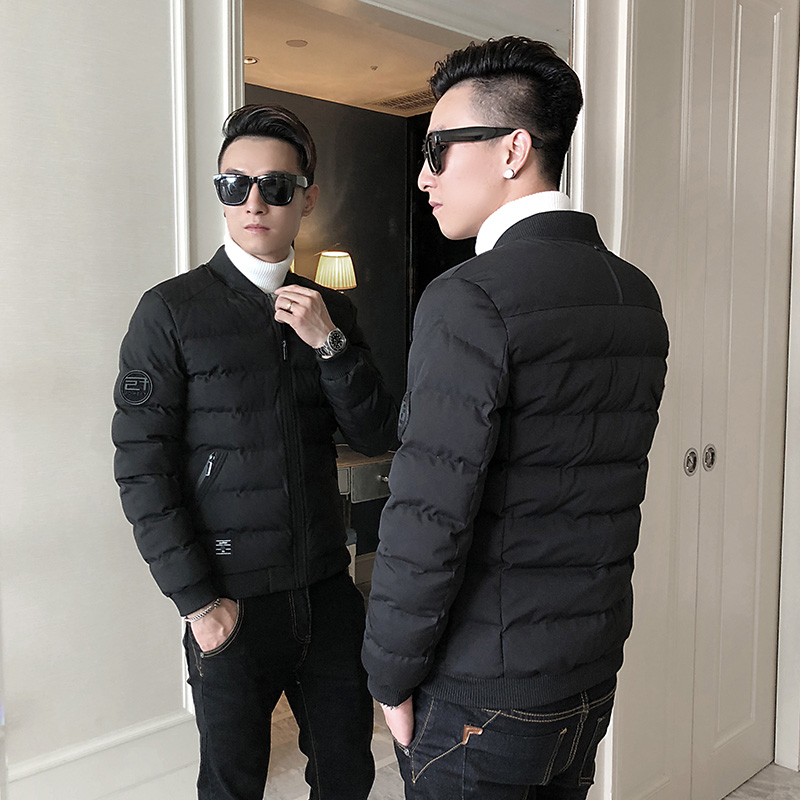 爵森马伯特冬季工装款棉衣男士潮牌棉服韩版外套加厚棉袄子